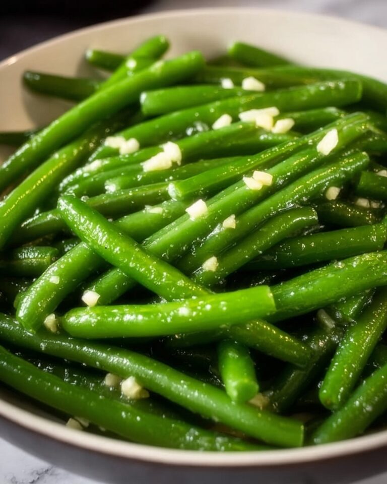 Buttery Garlic Green Beans Recipe