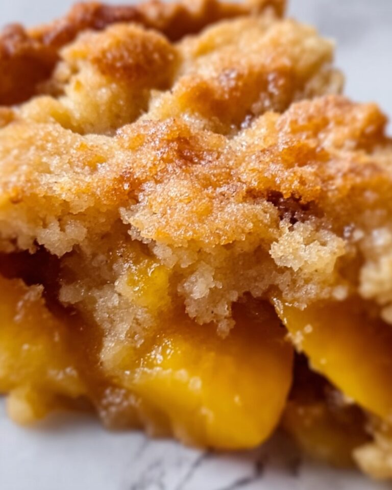Last Minute Peach Cobbler Recipe