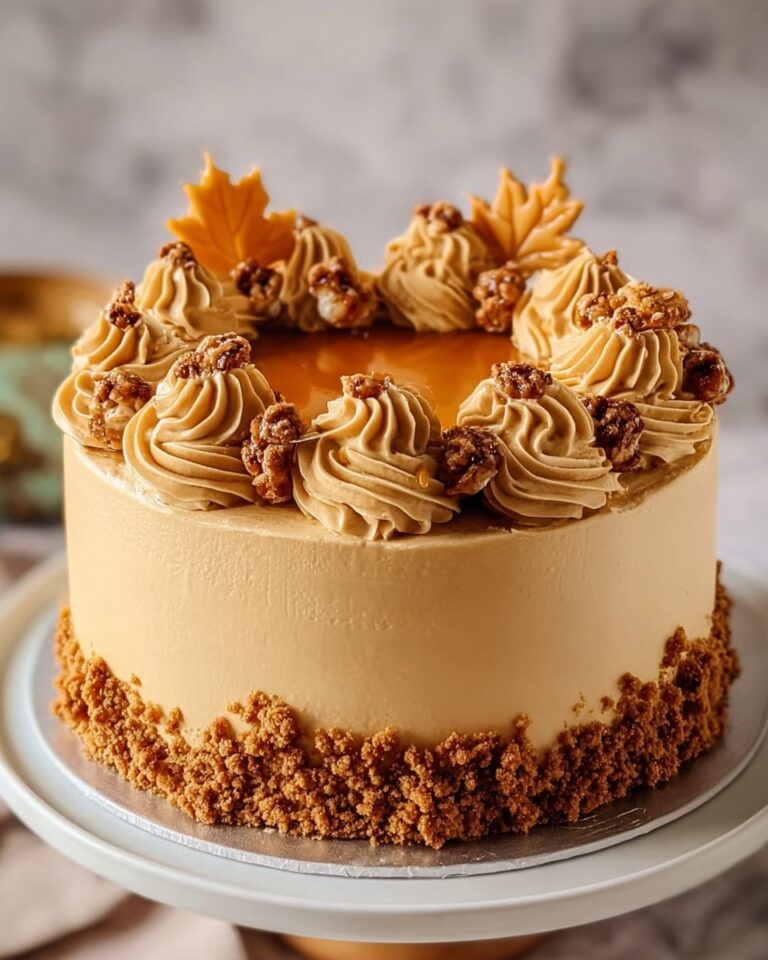 Autumn Embrace Dulce de Leche Cake Recipe