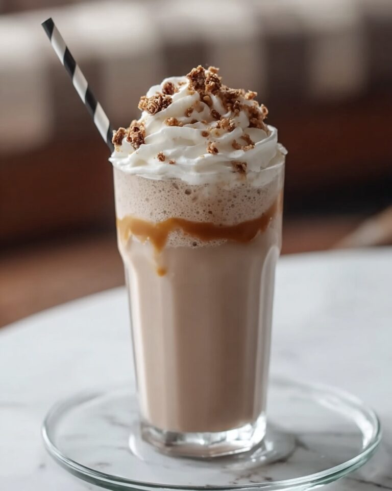 Toffee Coffee Frappé Recipe