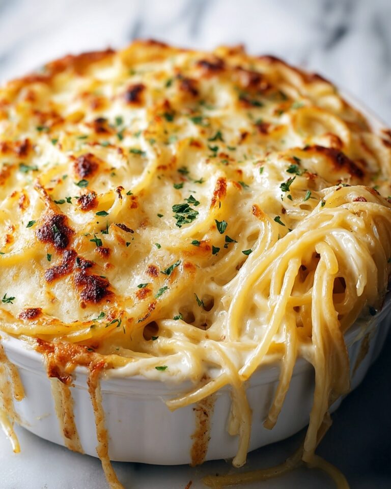 Baked Cream Cheese Spaghetti Recipe