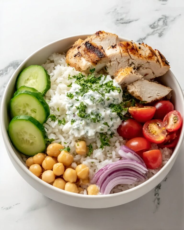 Mediterranean Chicken & Rice Bowls Recipe