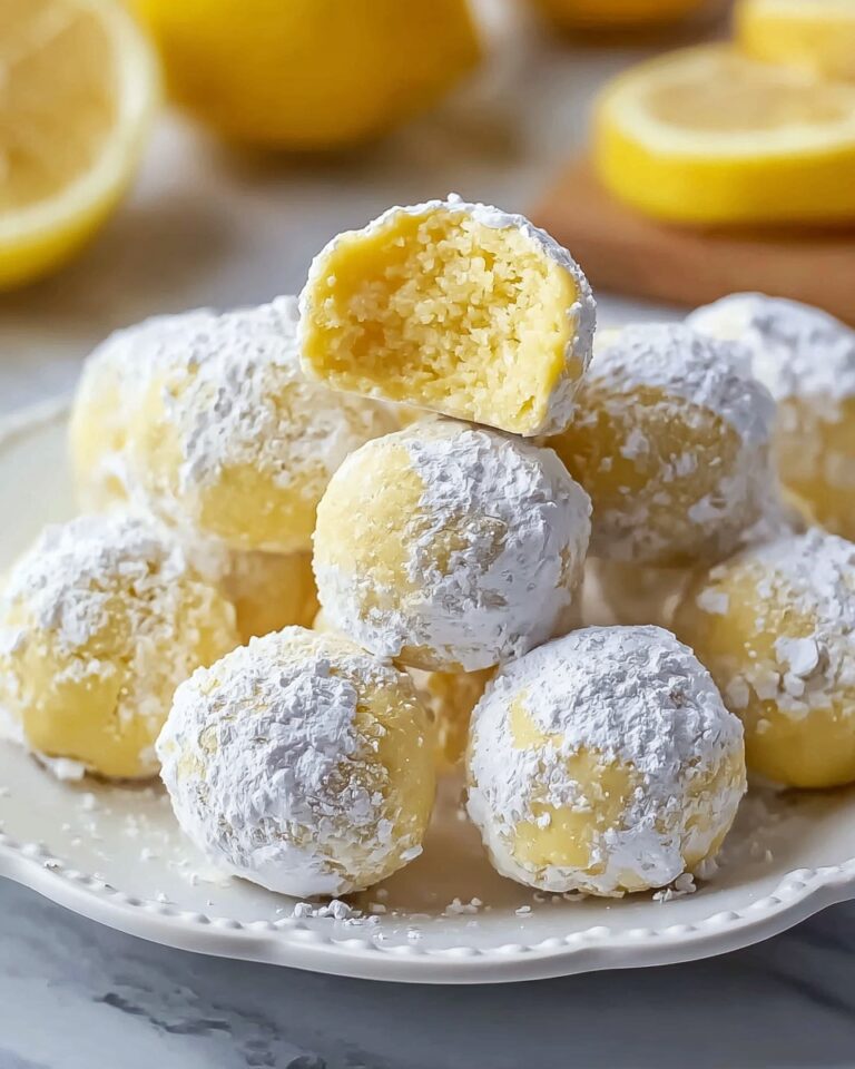 Lemon White Chocolate Truffles Recipe