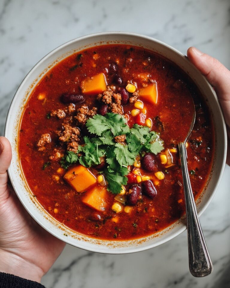 Easy Butternut Squash Chili With Turkey or Beef Recipe