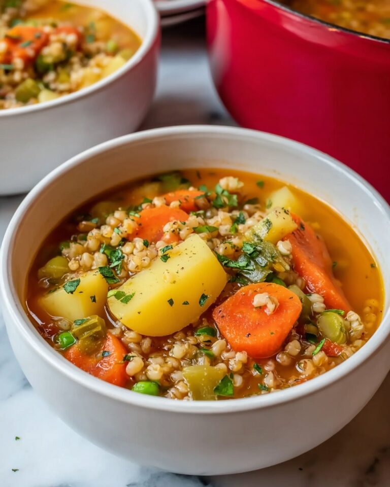 Vegetable Barley Soup Recipe