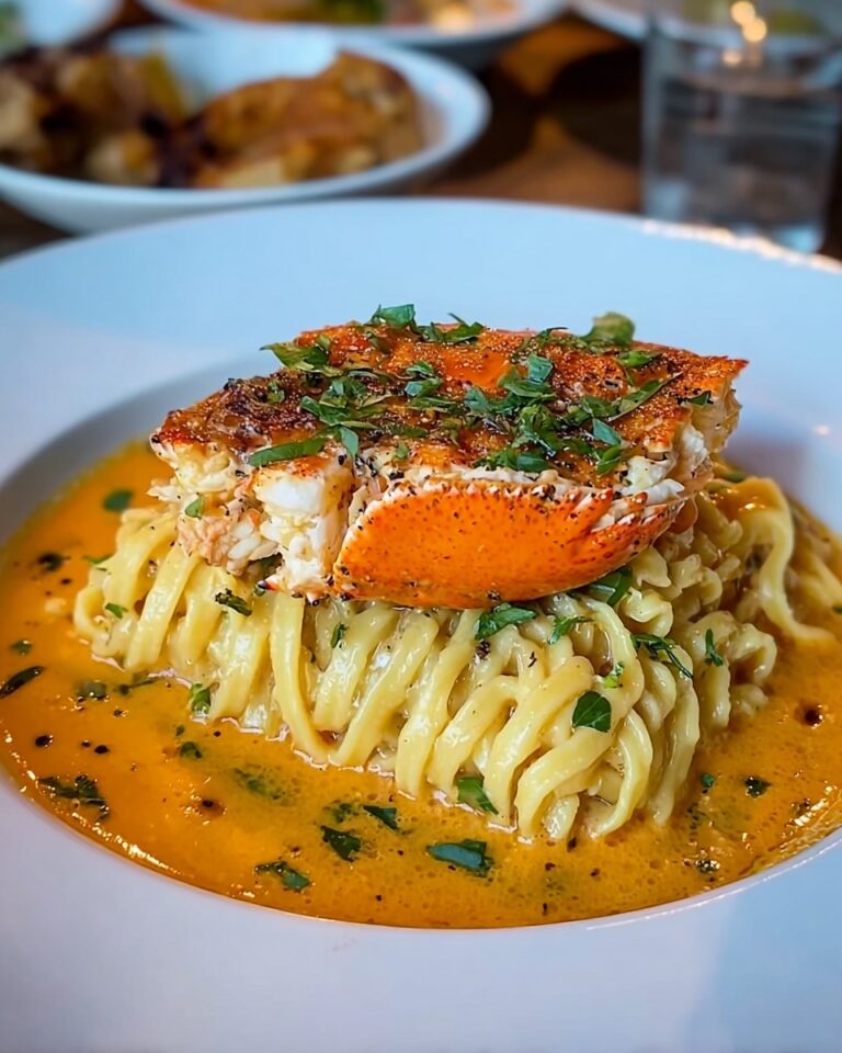 King Crab Pasta with Tomato and Ouzo Sauce Recipe