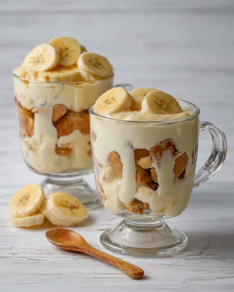 Creamy No-Bake Banana Pudding with Vanilla Wafers Recipe