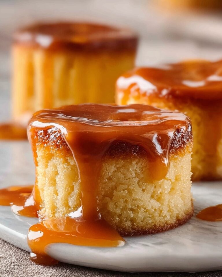 Velvety Caramel Flan Muffins Recipe