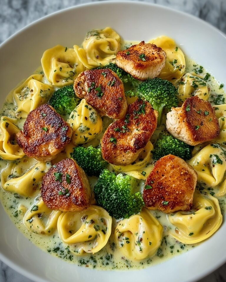 Garlic Parmesan Chicken Tortellini Recipe