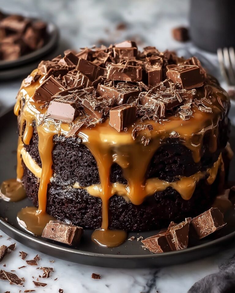 Chocolate Caramel Dump Cake Recipe