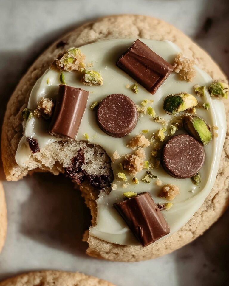 Pistachio Cream Chocolate Chip Cookies Recipe