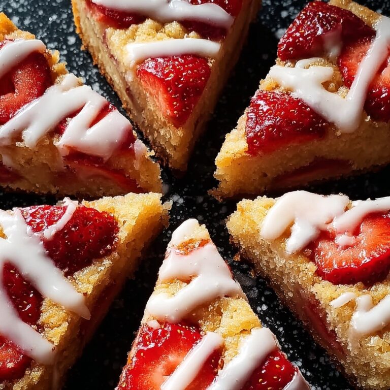 Glazed Strawberry Shortcake Scones Recipe