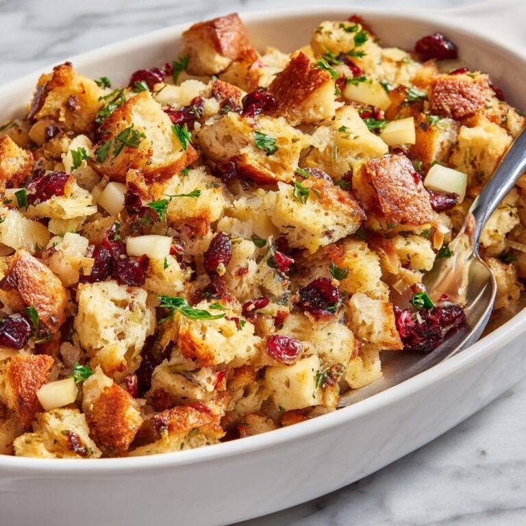 Apple Cranberry Stuffing Recipe