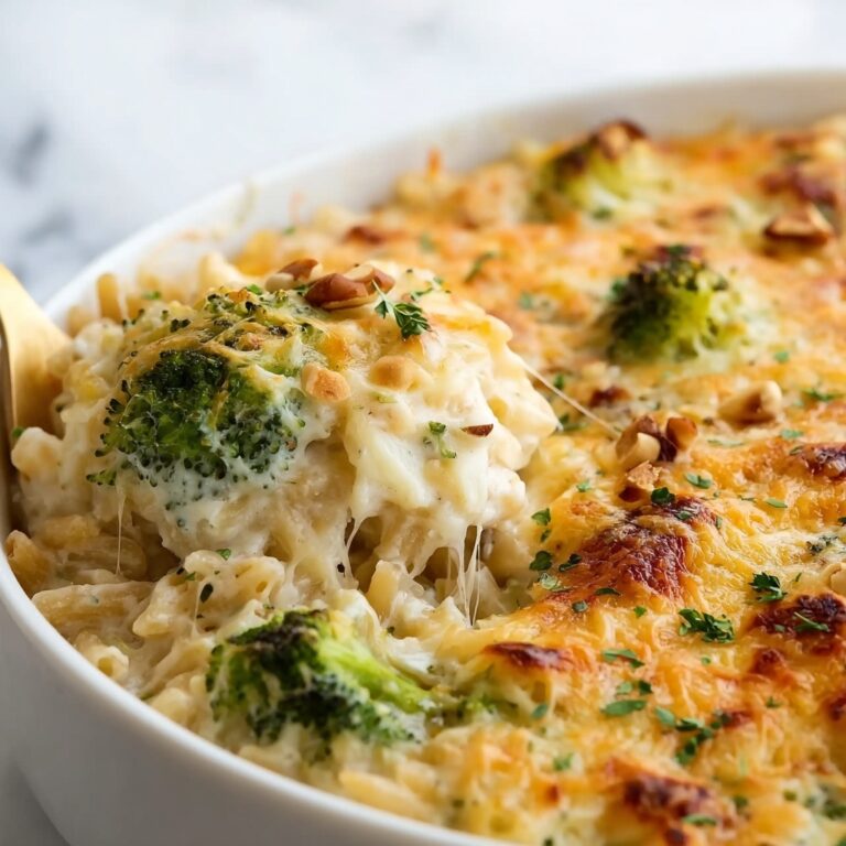 Healthy Chicken Broccoli Pasta Casserole Recipe