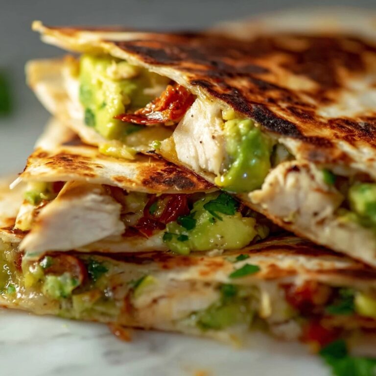 Chicken and Avocado Quesadillas Recipe