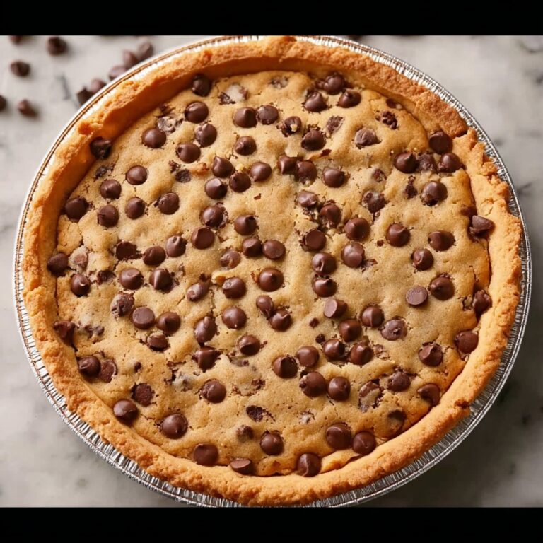 Chocolate Chip Cookie Pie Recipe