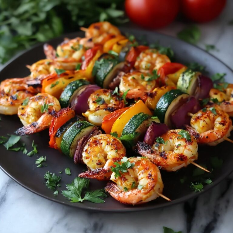 Spicy Shrimp and Veggie Skewers Recipe