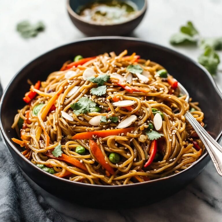 Spicy Peanut Soba Noodle Salad Recipe