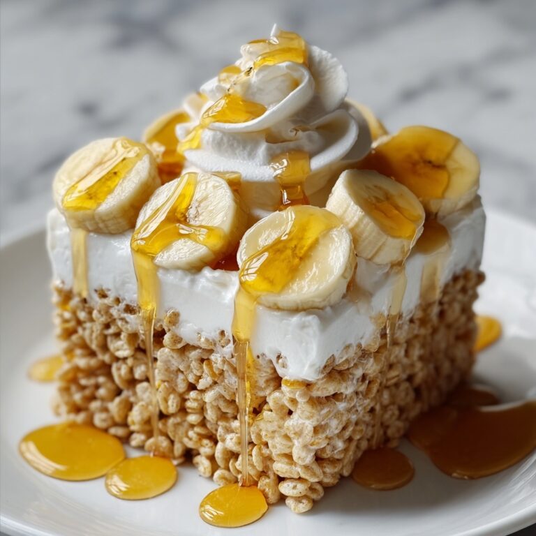 Banana Pudding Rice Krispies Assembly Recipe