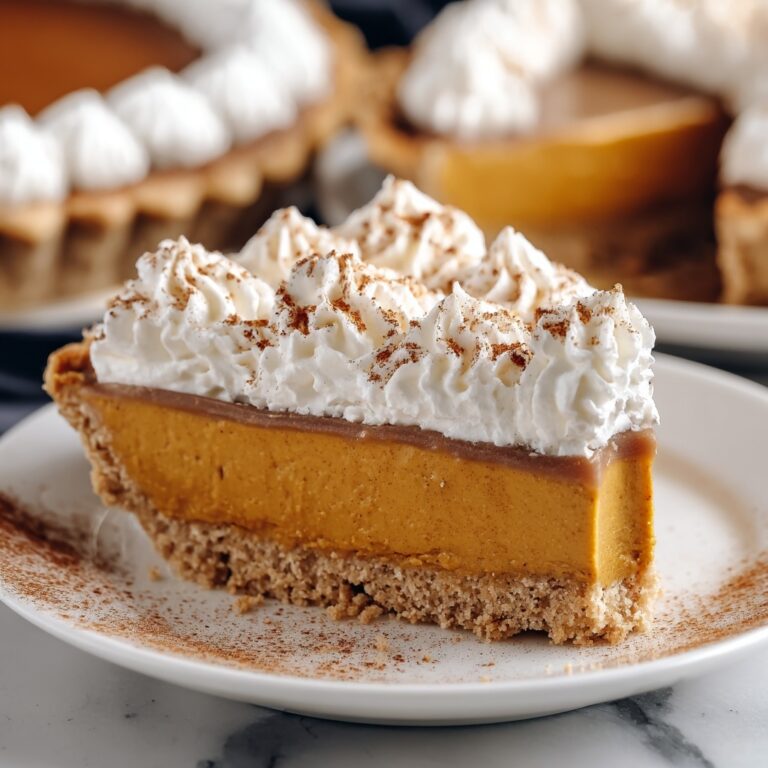 No Bake Pumpkin Pie Recipe