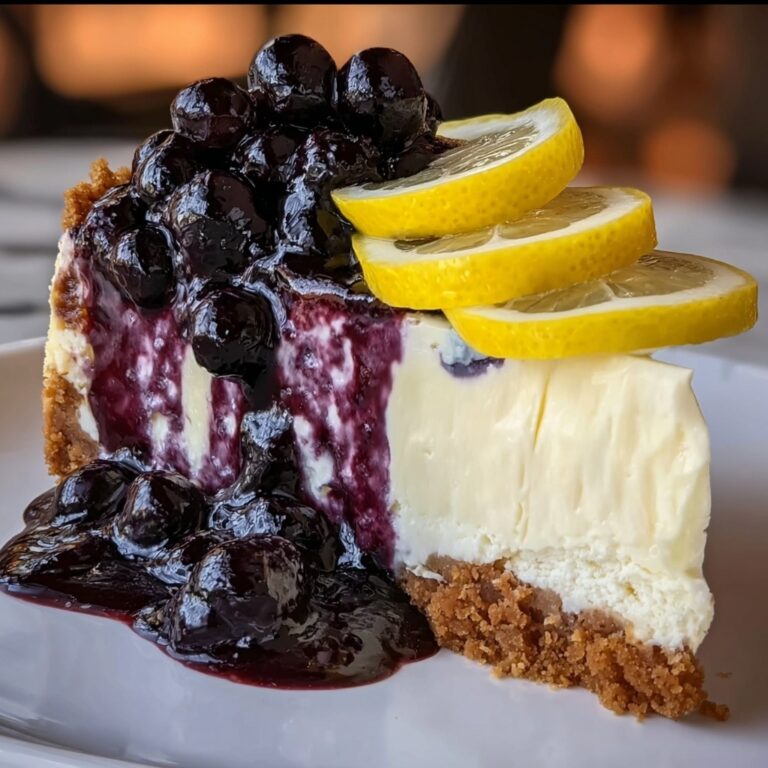 Lemon Blueberry Cheesecake Extravaganza Recipe