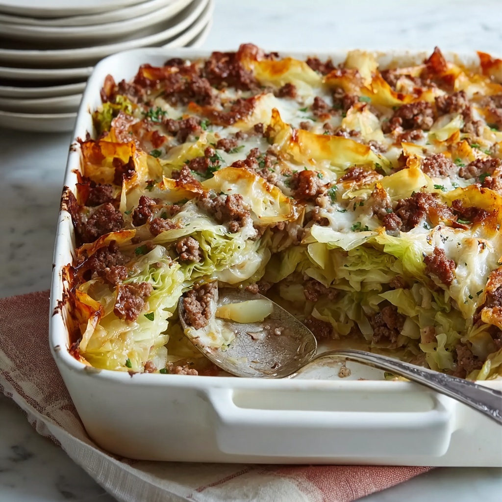 Cabbage Beef Bake Recipe - Recipe Image
