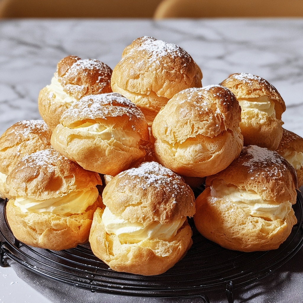 Easiest Cream Puffs Recipe - Recipe Image