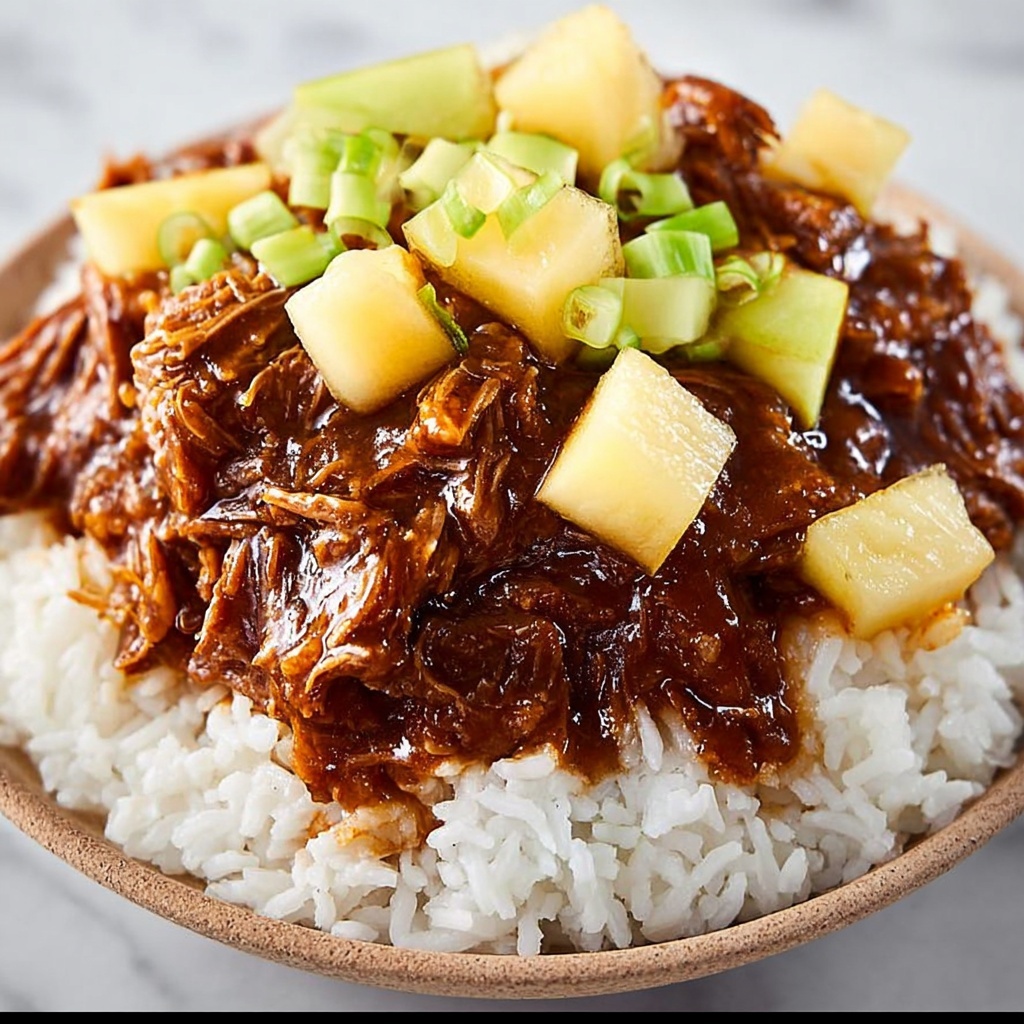 Crockpot Hawaiian BBQ Chicken Recipe - Recipe Image