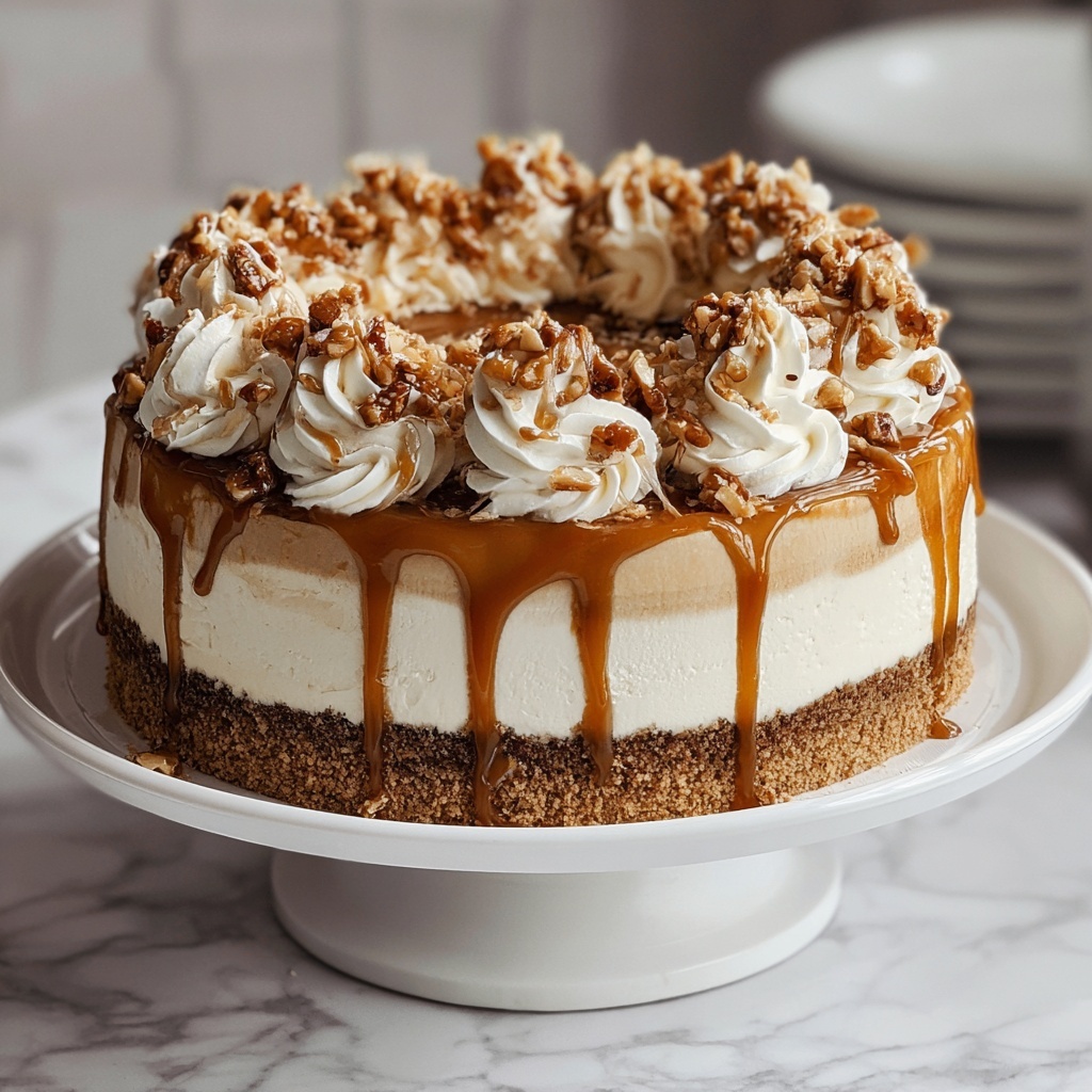 Caramel Crunch Cake Recipe - Recipe Image