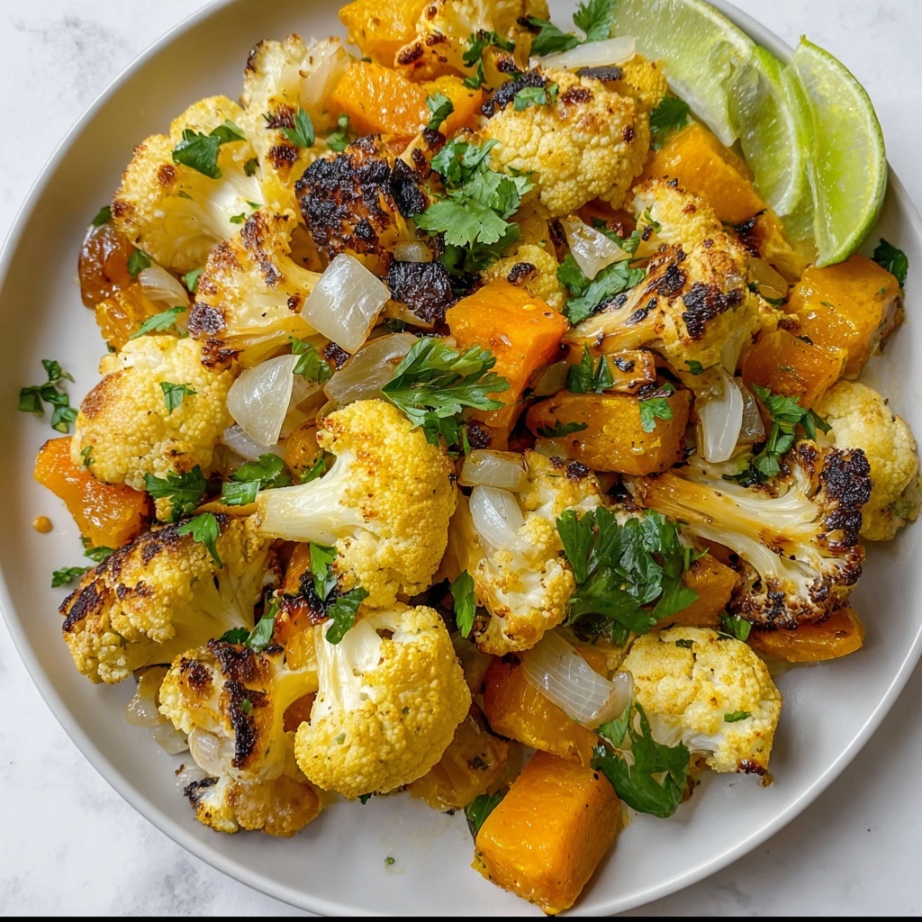 Turmeric Roasted Cauliflower Salad Recipe - Recipe Image