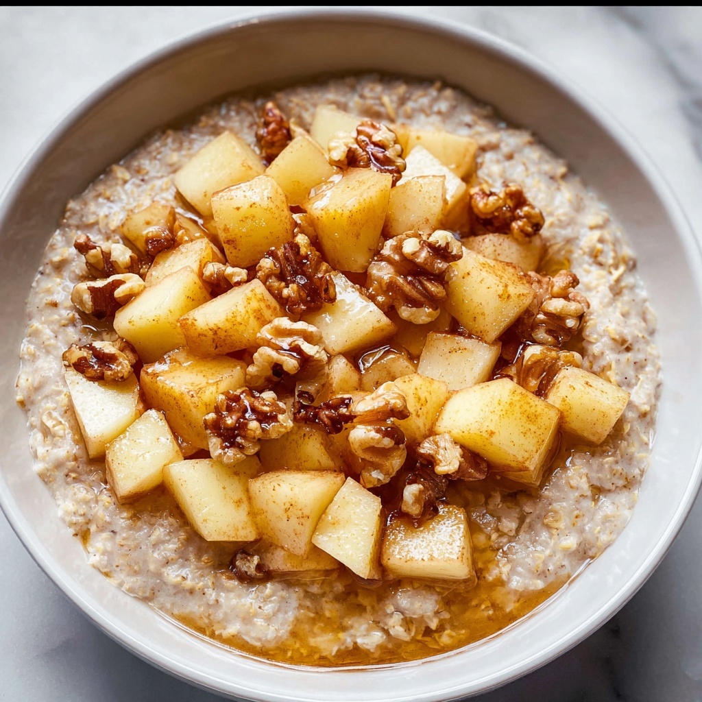 One Pot Apple Cinnamon Oatmeal Recipe - Recipe Image