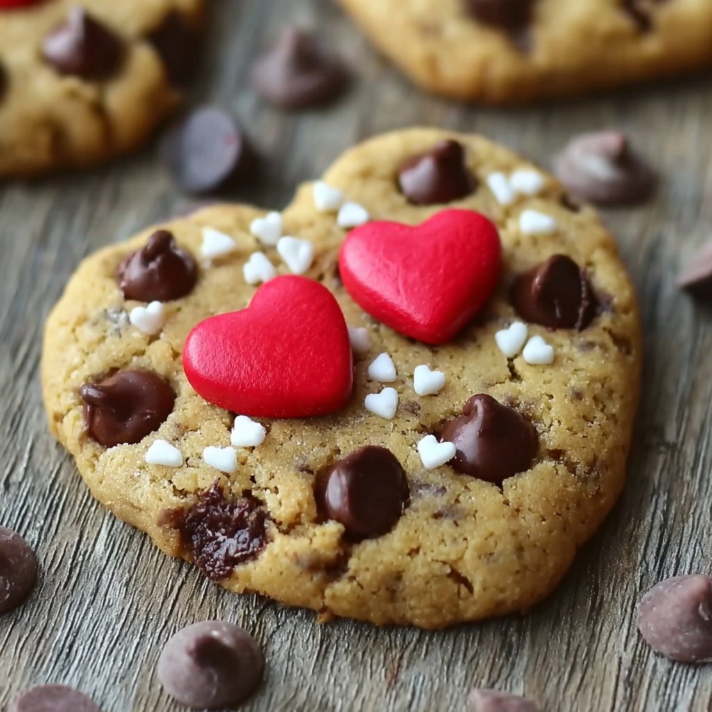 Chocolate Chip Cookie Dough Hearts Recipe - Recipe Image