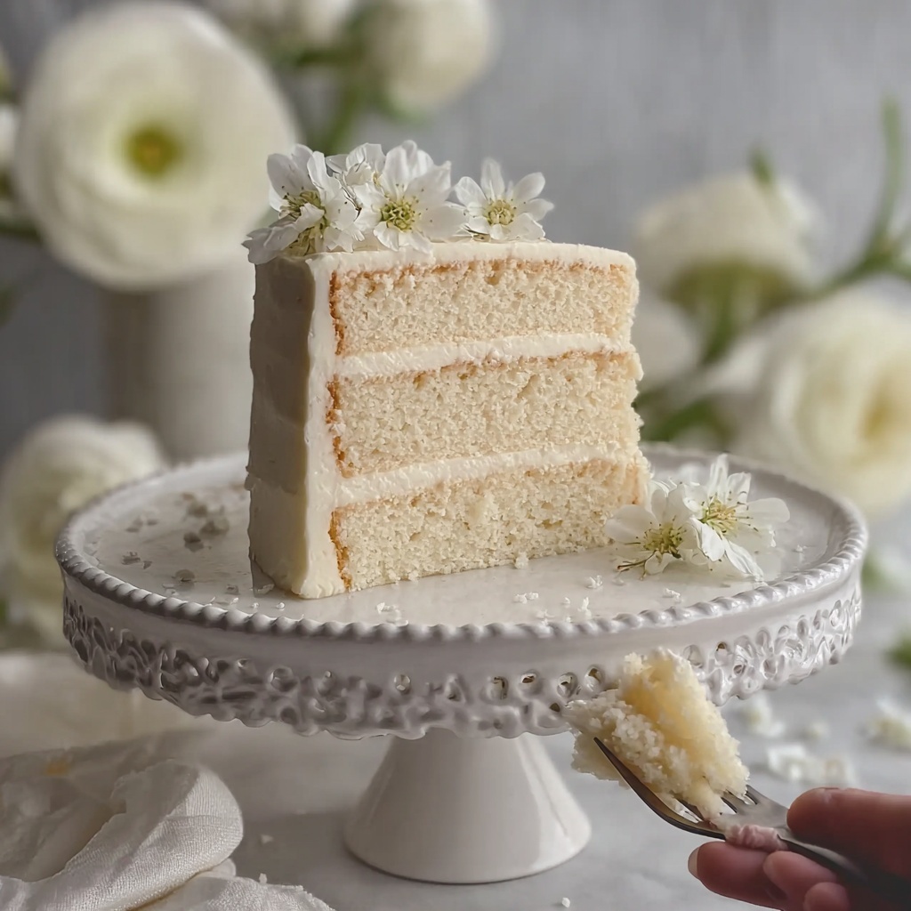 Easy Vanilla Pound Cake Recipe - Recipe Image