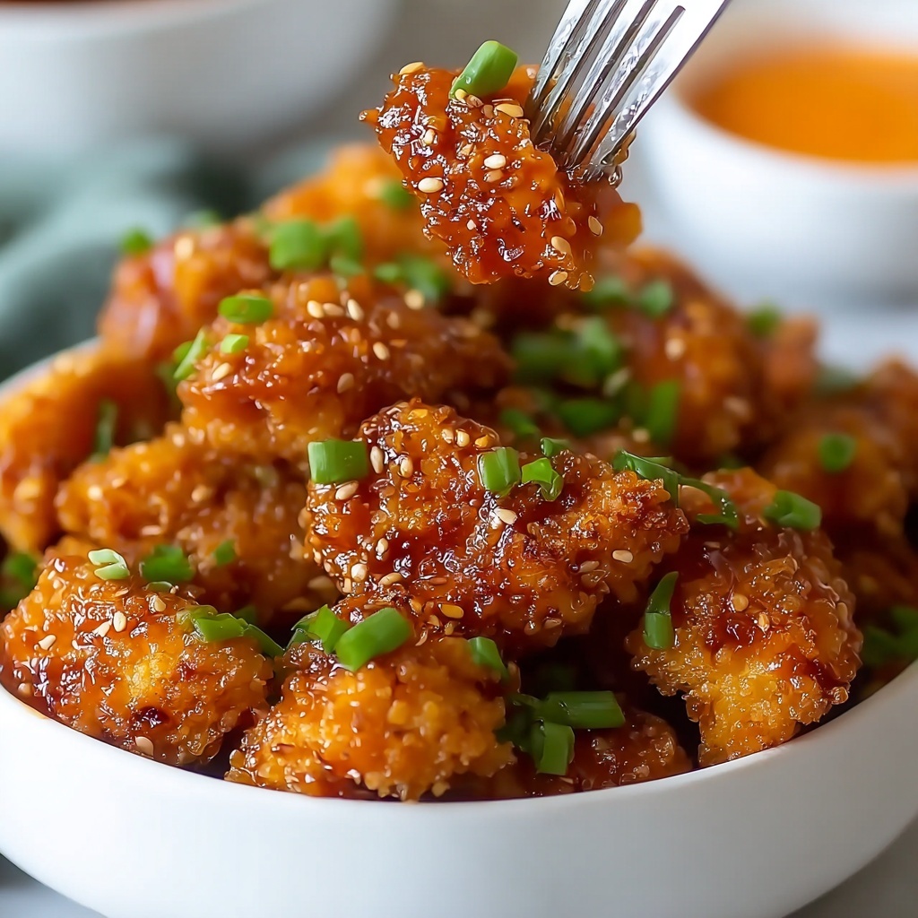 Crispy Bang Bang Chicken Bites Recipe - Recipe Image