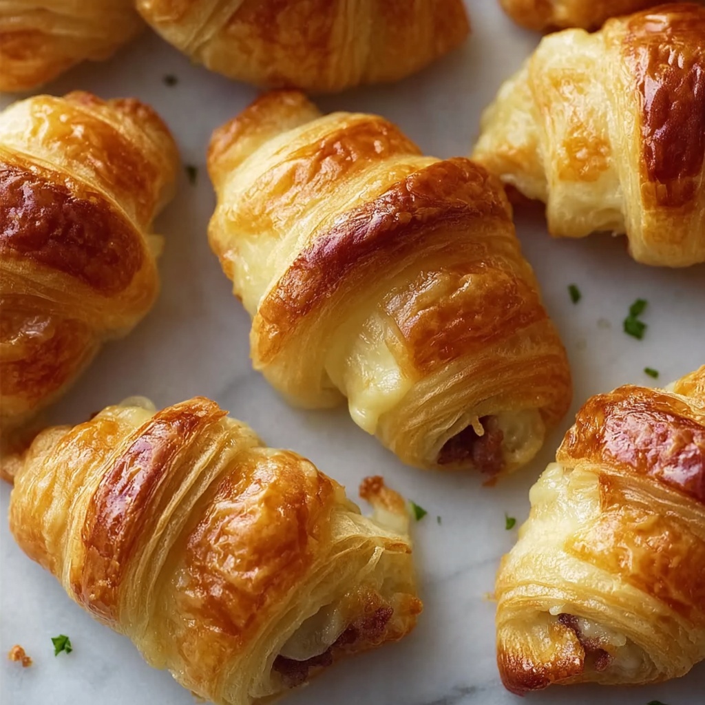 Sausage Cream Cheese Crescents Recipe - Recipe Image