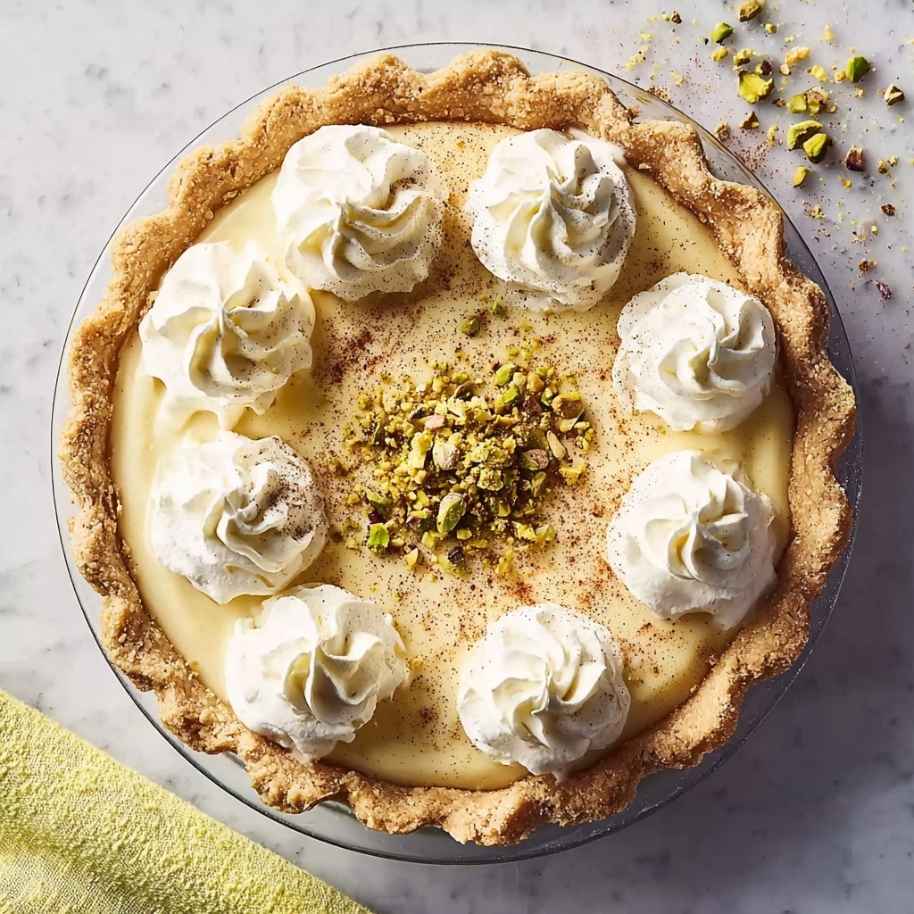 Pistachio Cream Pie Recipe - Recipe Image