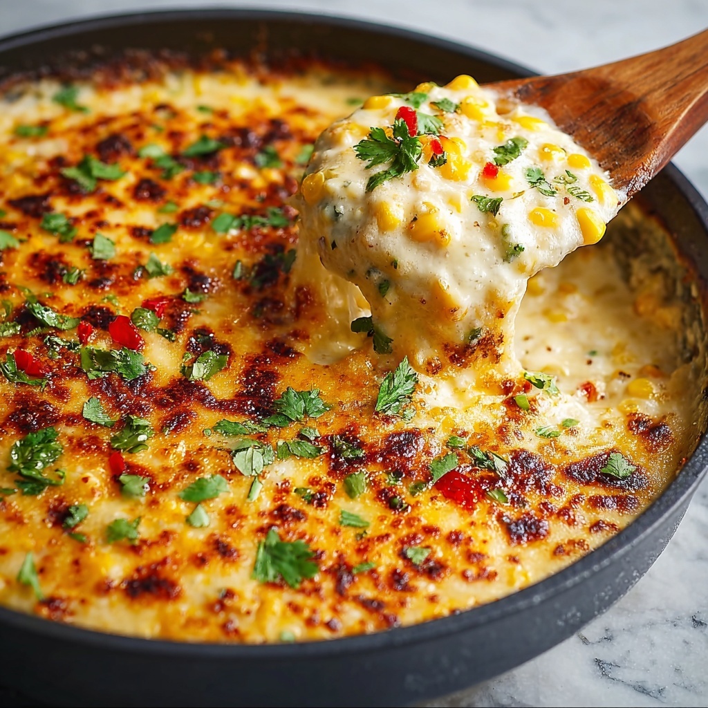 Roasted Corn Queso Fundido Recipe - Recipe Image