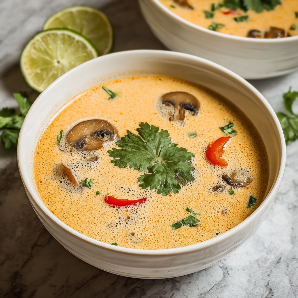 Slow Cooker Tom Kha Soup Recipe - Recipe Image