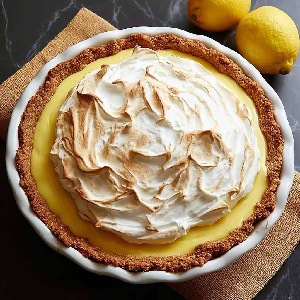 Easy Lemon Cream Pie Recipe - Recipe Image