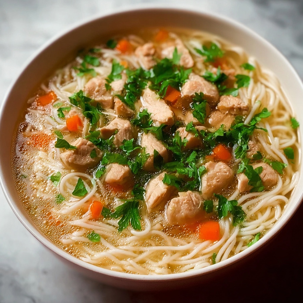 Easy Chicken Vermicelli Soup That Warms the Soul in Just 30 Minutes Recipe - Recipe Image