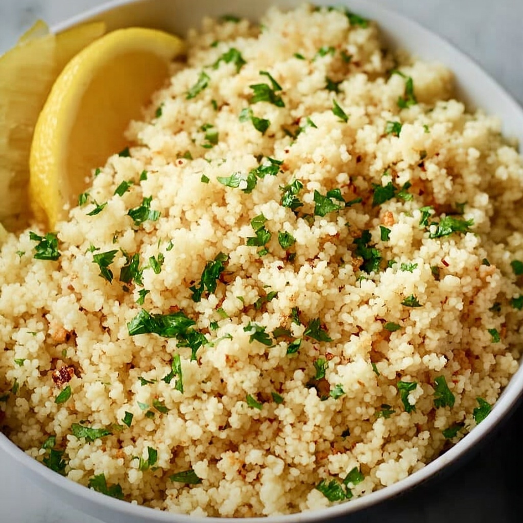 Garlic Butter Cauliflower Rice Recipe - Recipe Image