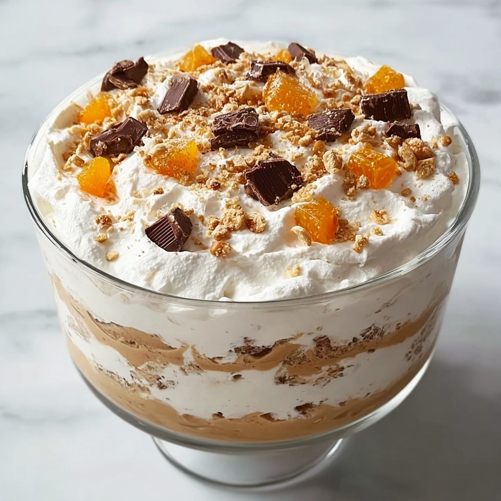 Cookie Salad with Vanilla Pudding, Fruit, and Fudge Stripe Cookies Recipe - Recipe Image