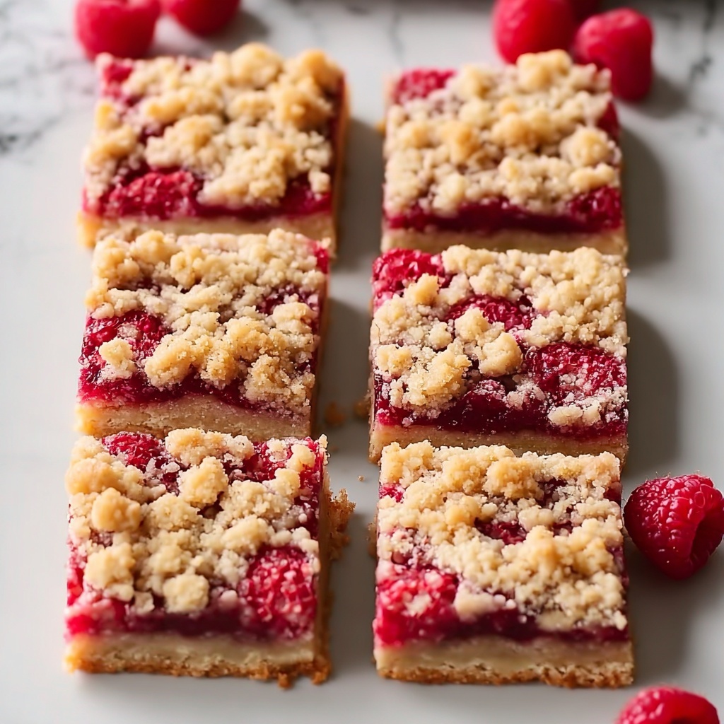 Raspberry Streusel Shortbread Bars Recipe - Recipe Image
