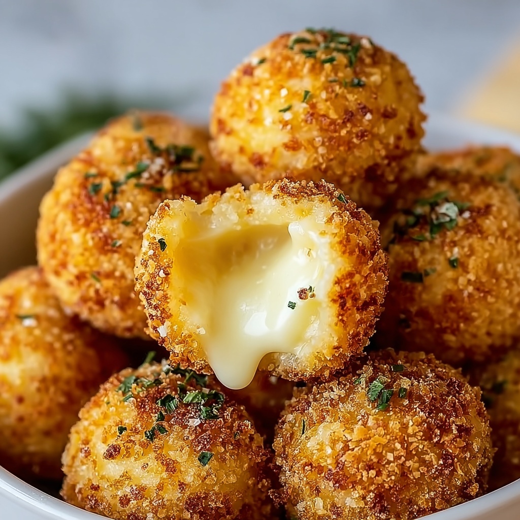 Cheesy Parmesan Mozzarella Bites Recipe - Recipe Image