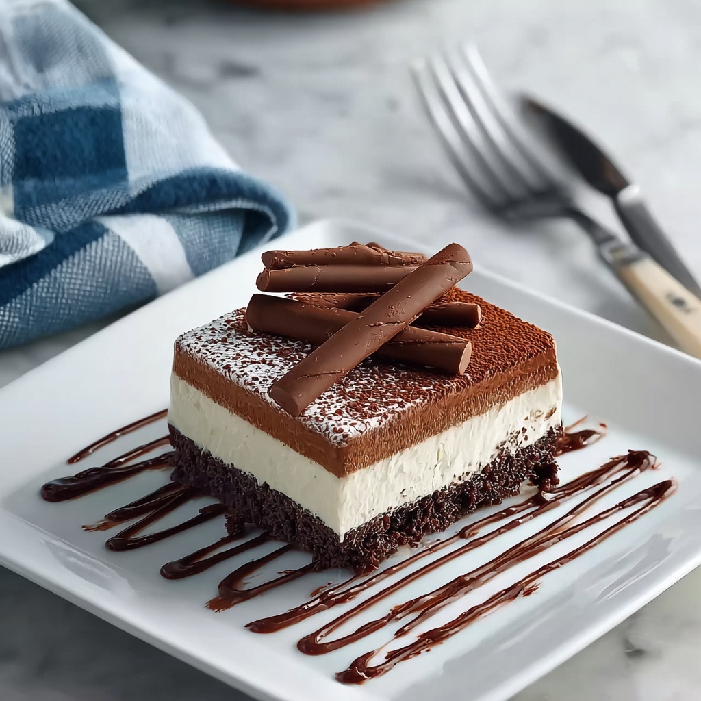 Chocolate Delight Pots de Crème with Pecans and Cream Cheese Layer Recipe - Recipe Image