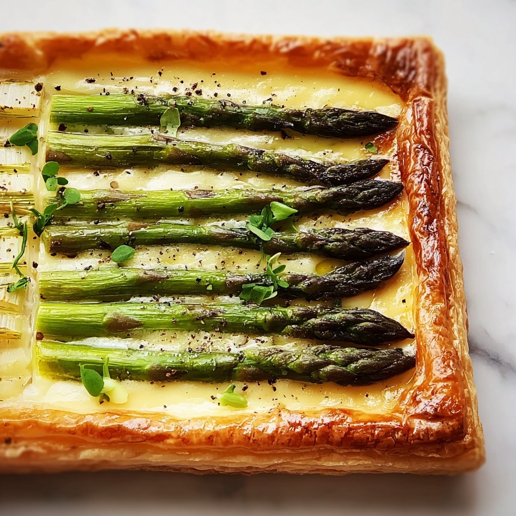 Asparagus and Goat Cheese Tart Recipe - Recipe Image
