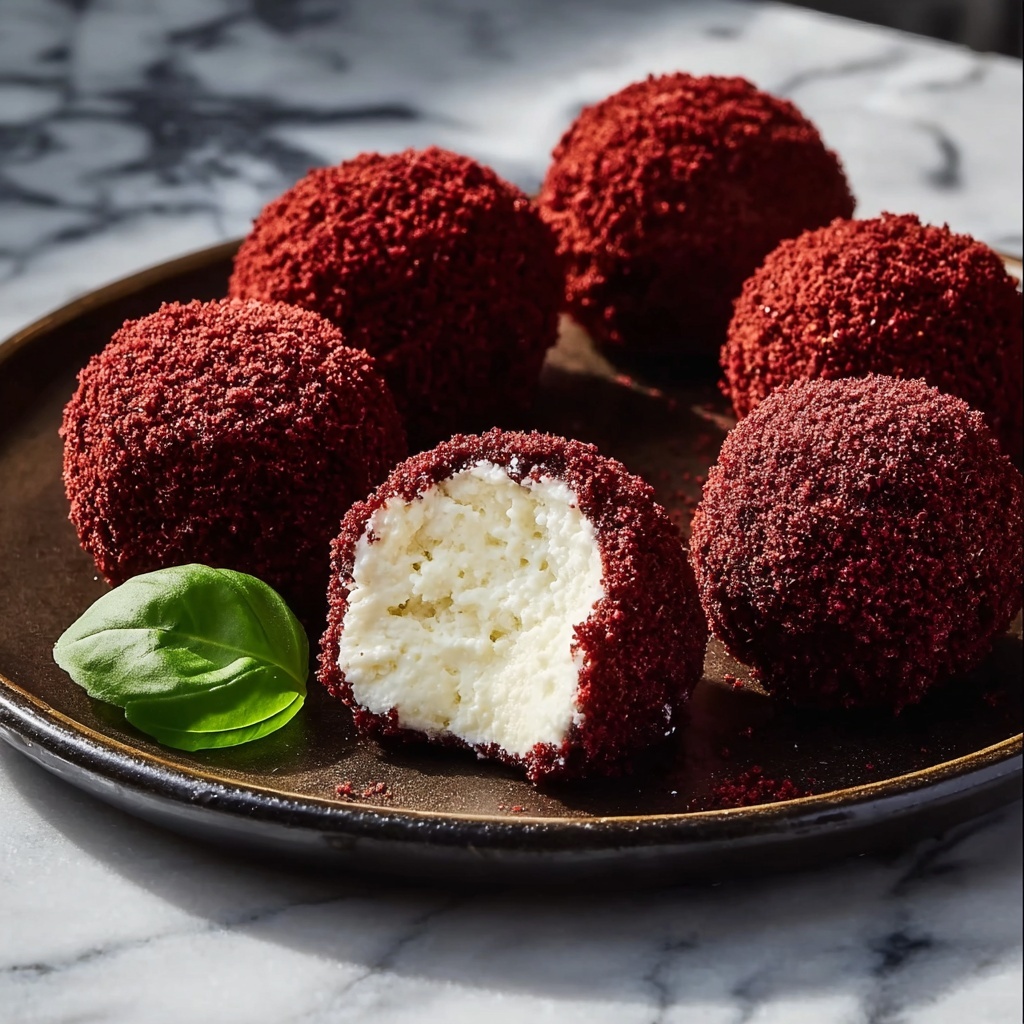 Red Velvet Cheesecake Bites Recipe - Recipe Image