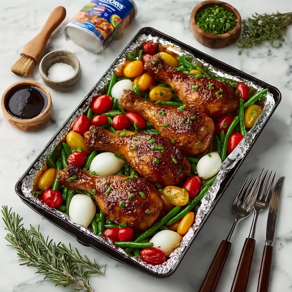 Honey Soy Chicken Foil Packets Recipe - Recipe Image