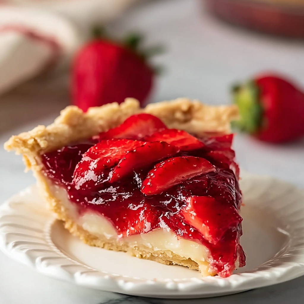 Strawberry Pie Recipe - Recipe Image