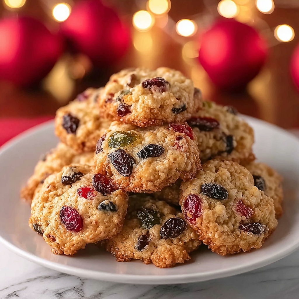 Best Ever Fruitcake Cookies Recipe - Recipe Image